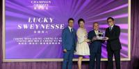 Lucky Sweyesse awarded Champion Griffin