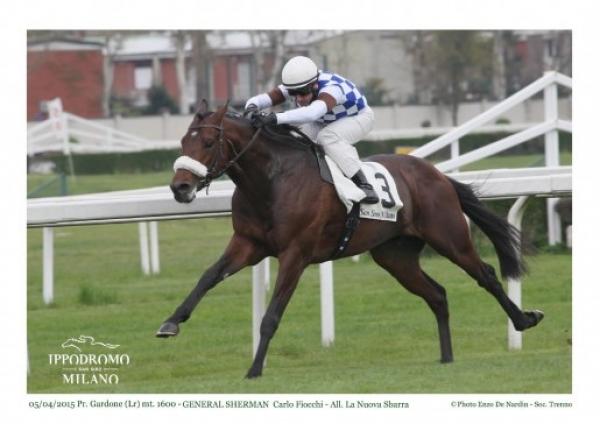 General Sherman easily takes the Listed Premio Gardone in Italy